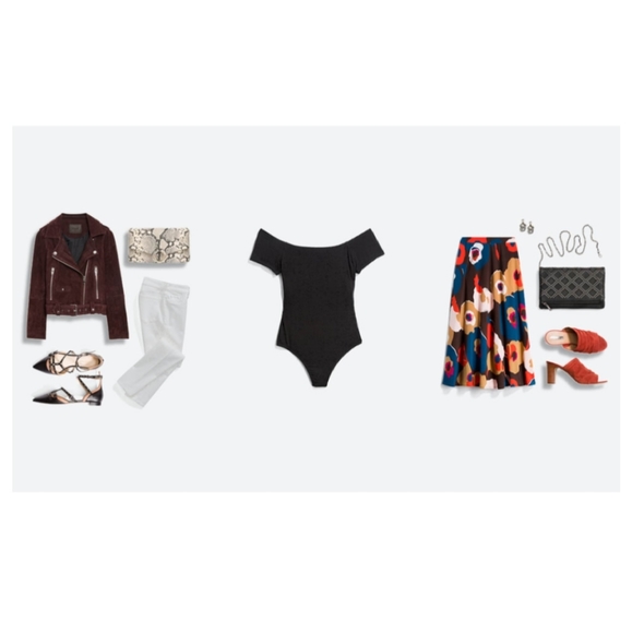 Black back cutout bodysuit from Stitch Fix - Picture 2 of 2